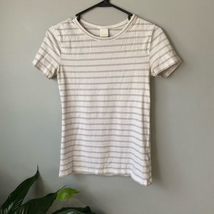 H&M basic striped t-shirt